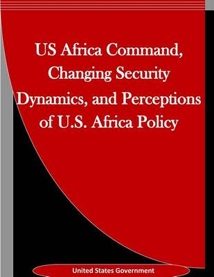 Book cover for US Africa Command, Changing Security Dynamics, and Perceptions of U.S. Africa Policy