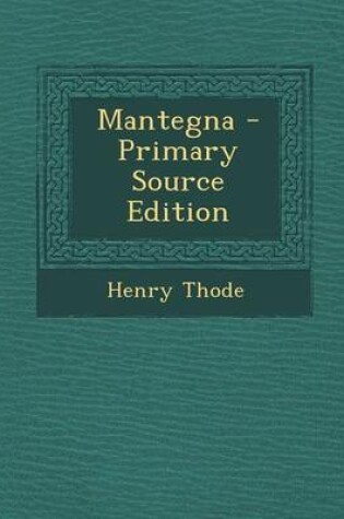 Cover of Mantegna