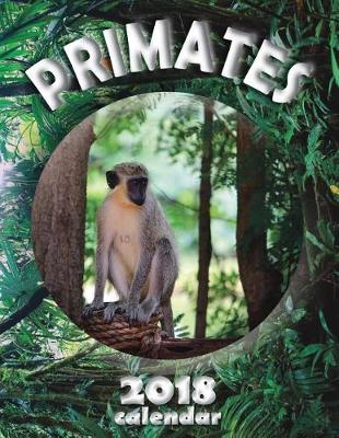 Book cover for Primates 2018 Calendar (UK Edition)