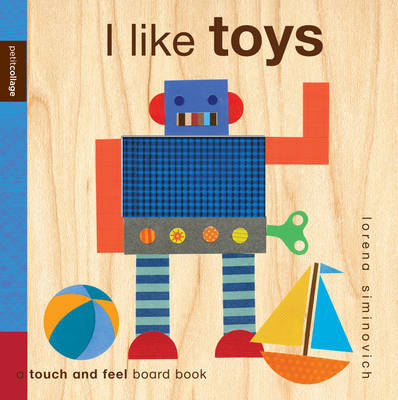 Book cover for Petit Collage I Like Toys