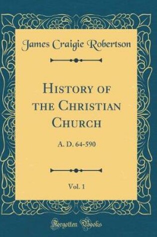 Cover of History of the Christian Church, Vol. 1