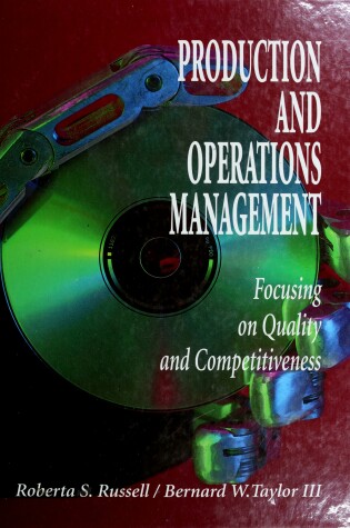 Cover of Production and Operations Management