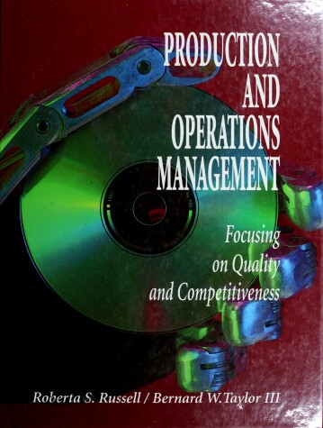 Book cover for Production and Operations Management