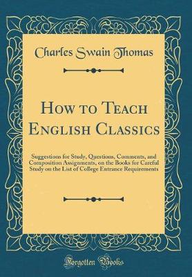 Book cover for How to Teach English Classics