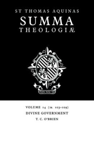 Cover of Summa Theologiae: Volume 14, Divine Government