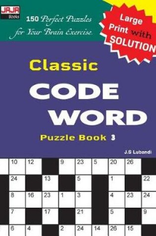Cover of Classic CODE WORD Puzzle Book