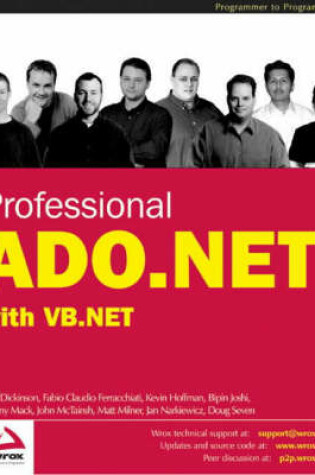 Cover of Professional ADO.NET with VB.NET