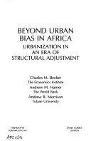 Book cover for Beyond Urban Bias in Africa: Urbanization in an Era of Structural Adjustment