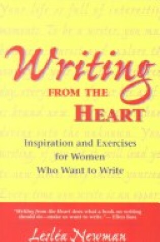 Cover of Writing from the Heart