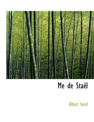 Book cover for Me de Sta L