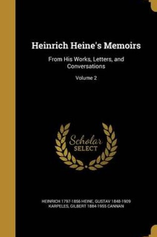 Cover of Heinrich Heine's Memoirs