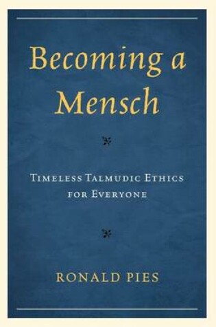 Cover of Becoming a Mensch