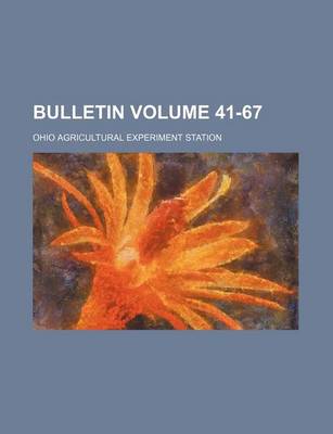 Book cover for Bulletin Volume 41-67