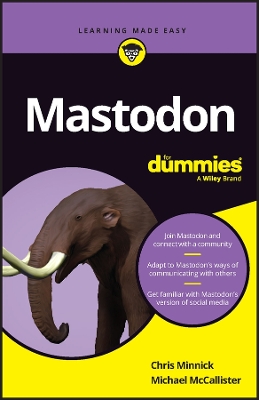 Book cover for Mastodon For Dummies