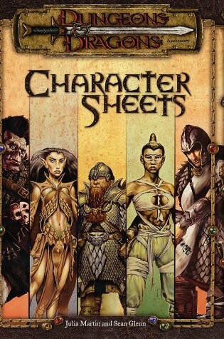 Cover of Player Character Sheets