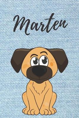 Book cover for Marten Hund-Malbuch / Notizbuch Tagebuch