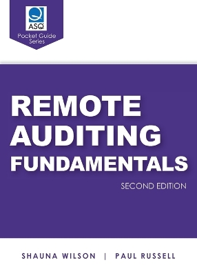 Book cover for Remote Auditing Fundamentals