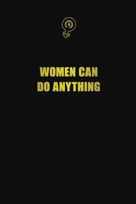 Book cover for women can do anything