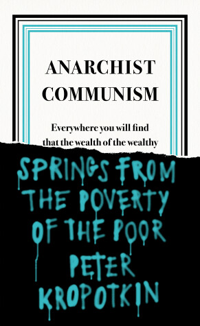 Cover of Anarchist Communism