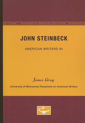 Book cover for John Steinbeck - American Writers 94