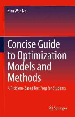 Book cover for Concise Guide to Optimization Models and Methods