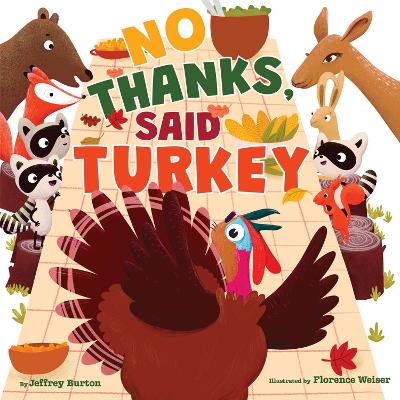 Book cover for No Thanks, Said Turkey