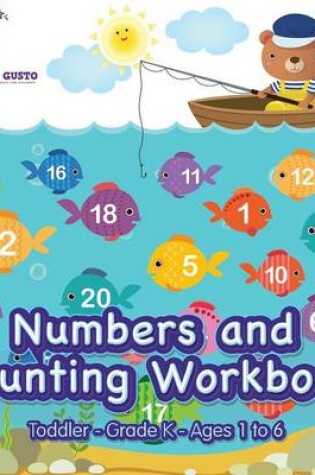 Cover of Numbers and Counting Workbook Toddler-Grade K - Ages 1 to 6