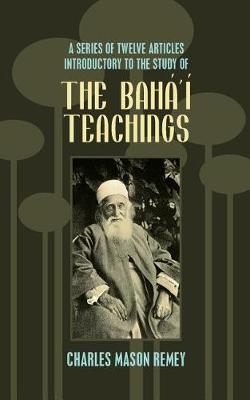 Cover of A Series of Twelve Articles Introductory to the Study of the Baha'i Teachings