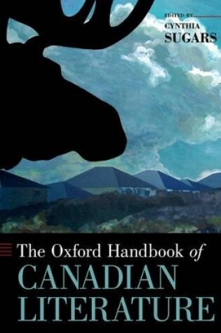 Cover of The Oxford Handbook of Canadian Literature