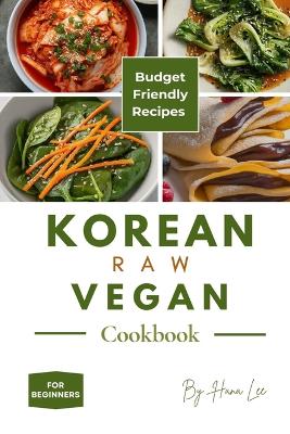 Book cover for Korean Raw Vegan Cookbook