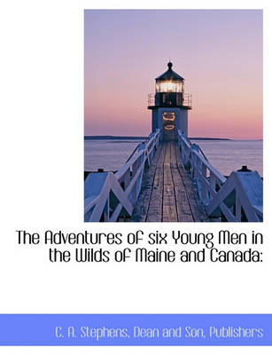 Book cover for The Adventures of Six Young Men in the Wilds of Maine and Canada