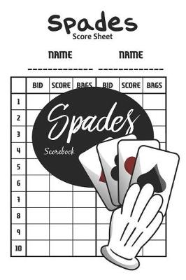 Book cover for Spades Scorebook