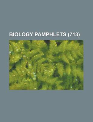 Book cover for Biology Pamphlets (713)