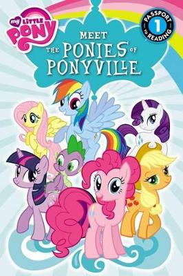 Book cover for My Little Pony: Meet the Ponies of Ponyville