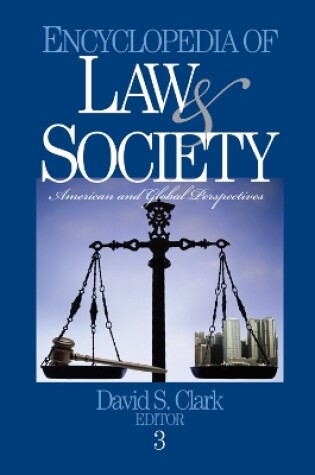Cover of Encyclopedia of Law and Society