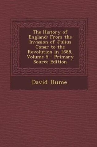 Cover of The History of England