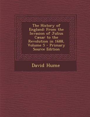 Book cover for The History of England