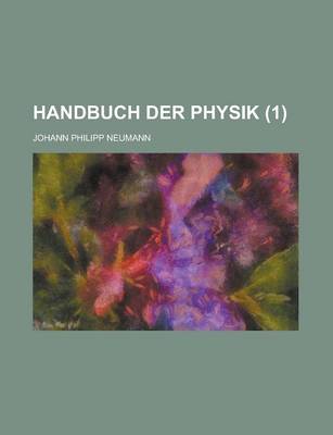 Book cover for Handbuch Der Physik (1 )