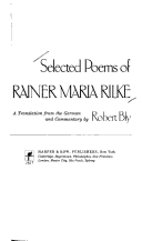 Cover of Selected Poems of Rainer Maria Rilke