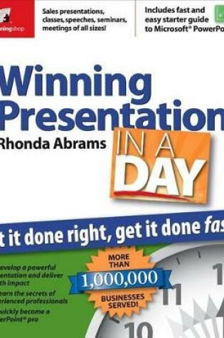 Cover of Winning Presentation in a Day