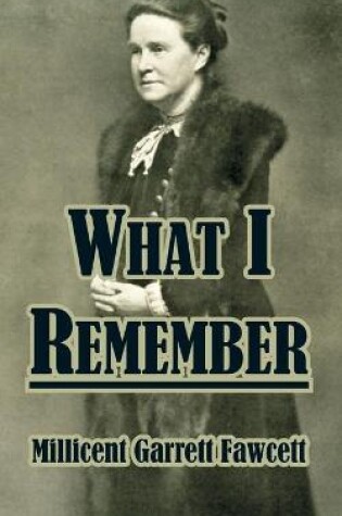 Cover of What I Remember