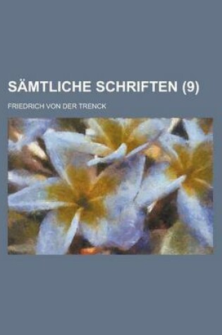 Cover of Samtliche Schriften Volume 9