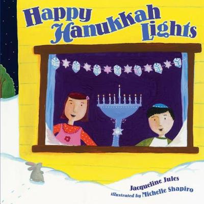 Book cover for Happy Hanukkah Lights
