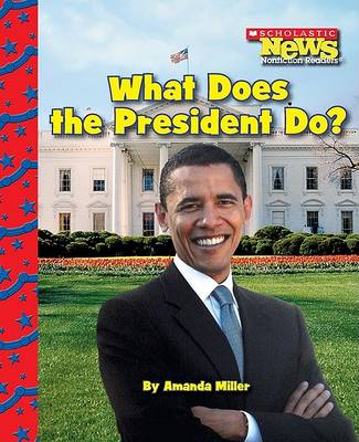 Book cover for What Does the President Do?