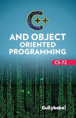 Book cover for CS-72 C++ and Object Oriented Programming