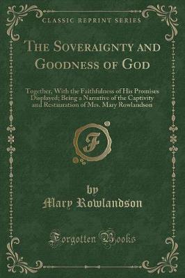 Book cover for The Soveraignty and Goodness of God