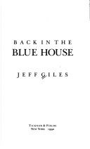 Book cover for Back in the Blue House
