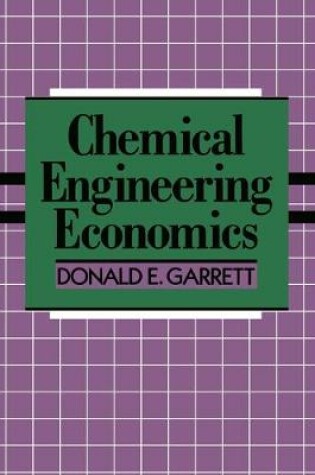 Cover of Chemical Engineering Economics