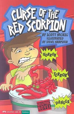Book cover for Curse of the Red Scorpion (Graphic Sparks)