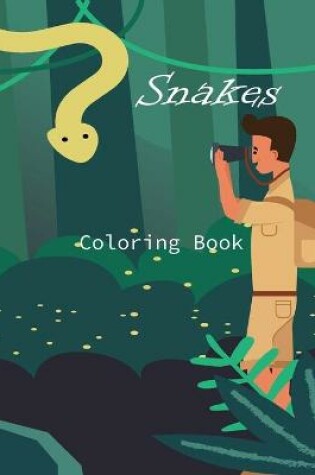 Cover of Snakes Coloring Book